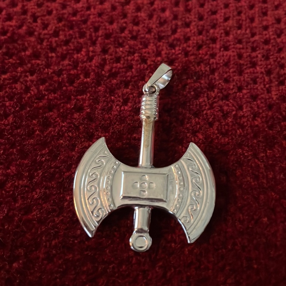 Silver Greek Mythology Pendant NWOT